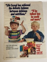 1994 Life Quaker Oats Print Ad Advertisement pa7 - £4.64 GBP