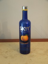 EMPTY Skyy Apricot Vodka Blue bottle/decanter 750 ml - $8.90
