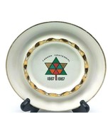 VINTAGE 1867-1967 Hycroft 22K Gold Trim Canada Centennial Ashtray Maple ... - $13.36 CAD