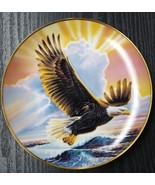 FRANKLIN MINT WINGS OF MAJESTY LIMITED NUMBERED PLATE G7920 SOARING EAGL... - $17.75 CAD
