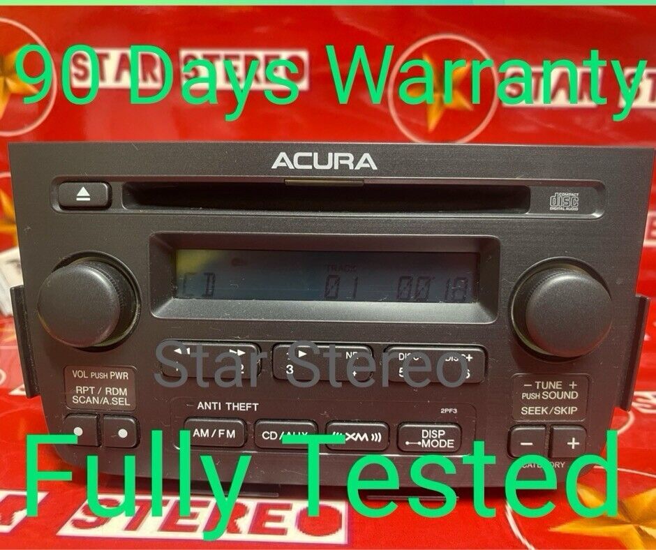 05 06 ACURA MDX Radio Stereo Receiver CD Player XM  39101-S3V-A070 OEM A... - $47.12
