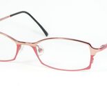 Augentraum AV323 01 SHINY ROSE-GOLD /PINK EYEGLASSES GLASSES 50-18-135mm... - $29.40