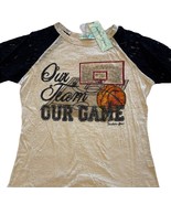 Southern Grace Shirt Our Team Our Game Basketball Top Size Medium top - $18.88
