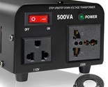 500W Voltage Transformer Power Converter(110V To 220V,220V To 110V) Step... - $58.99