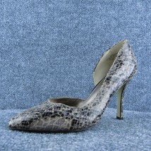 Anne Klein Zya3 Women Pump Heel Shoes Brown Synthetic Size 10 Medium - £19.61 GBP
