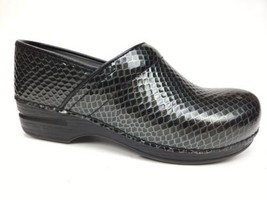 DANSKO XP Clogs Black Snake Print Shoes Nurse Womens EU 41/ US 10.5-11 - £31.24 GBP