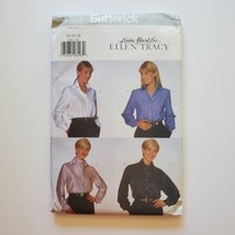 Butterick 5208 Misses  14-18 Blouse Shirt Ellen Tracy Design Long Sleeve - $6.92