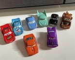 lot Disney Pixar Cars Cruisin Lightning McQueen Sally Dinko Mater Diecas... - $24.74