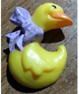Vintage Easter Duck Resin Pin Traditions Spring Holiday Seasonal - $5.00