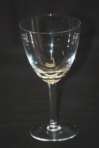 Classic Style Crystal Long Stem Water Glass Elegant &amp; Clear Unknown Maker - £10.11 GBP
