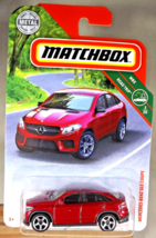 2018 Matchbox 10/100 Mbx Road Trip 2/20 MERCEDES-BENZ Gle Coupe Red w/Chrome 5Sp - £8.62 GBP