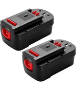 Black And Decker 18 Volt Ni-Mh Battery Compatible With 2-Pack [Upgraded To - $67.11 CAD