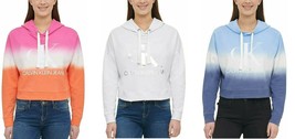 Calvin Klein Jeans Womens Monogram Logo Tie Dye Block Hoodie - $24.99