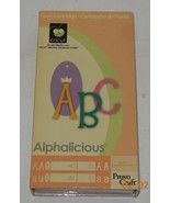 Provo Craft Cricut Alphalicious Cartridge Retired Complete In Box 29-0287 - $24.70