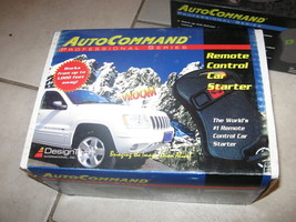 NEW AutoCommand Auto Professional Remote Car Starter Kit Alarm Control  # 21523 - £35.77 GBP