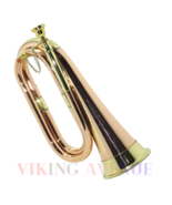 New EXCELLENT ARMY BUGLE + FREE HARD CASE+MOUTHPIECE -Brass Scout for Pa... - £70.08 GBP