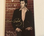 Elvis Presley Postcard Elvis Leaning Against Wall - $3.46