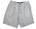 Tommy Bahama Men’s Flat Front Chino Shorts 100% Silk Beige Khaki Size 34 - $15.83