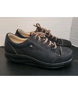 Finn Comfort Ikebukuro Womens Sz 5.5W Black Leather Oxford Comfort Shoes... - $74.43 CAD