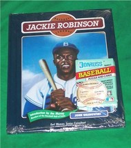 1990 JACKIE ROBINSON BASEBALL HERO BOOK CARD SPORTS NEGRO ICON DON RUSS ... - £33.63 GBP