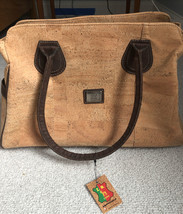Cork Satchel Bag By Z.M cork new - £138.48 GBP