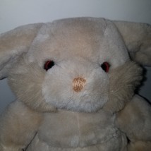 VTG Heartline Tan Brown Bunny Rabbit Plush Lovey Stuffed Animal Toy East... - £31.02 GBP