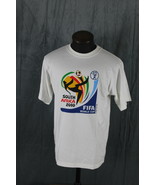 Retro Soccer Shirt - World 2010 Official Logo by Adidas - Men&#39;s Medium - $66.45 CAD