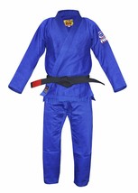 New Fuji Sports All Around Mens Brazilian Jiu Jitsu Gi Jiu-Jitsu BJJ - Blue - £83.96 GBP