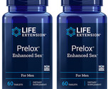 PRELOX ENHANCED SEX FOR MEN&#39;S SEXUAL SUPPORT 120 Tablets LIFE EXTENSION - $68.99