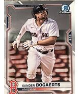 Xander Bogaerts Refractor Bowman Chrome 2021 Baseball Card #85 MINT! $20... - $5.63 CAD