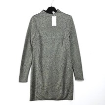 Mango - NEW - Marbled Fitted Dress - Black - UK 12 - £17.98 GBP