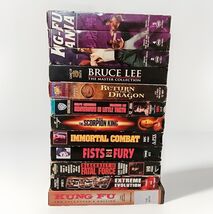 MMA Fighting Ninja VHS Lot 13 Movies Bruce Lee Karate Martial Art Master... - $52.78