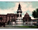 James Lick Statue City Hall Park San Francisco CA UNP DB Postcard V10 - £1.52 GBP