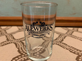 Vintage Alewerks Brewing Company Williamsburg, VA Logo Beer Sampling Glass - $3.49