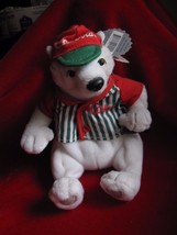 1999 - Coca Cola Polar Bear Baseball Jersey Coke Bean Bag - £6.80 GBP