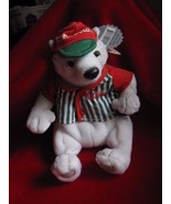 1999 - Coca Cola Polar Bear Baseball Jersey Coke Bean Bag - £6.86 GBP