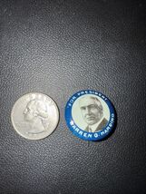Warren G. Harding 1920 campaign pin button political Vintage Reproduction - $77.89 MXN