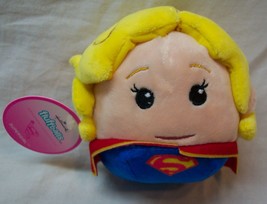Hallmark Fluffballs Dc Comics Supergirl Plush Ball Ornament Stuffed Toy New - £11.65 GBP