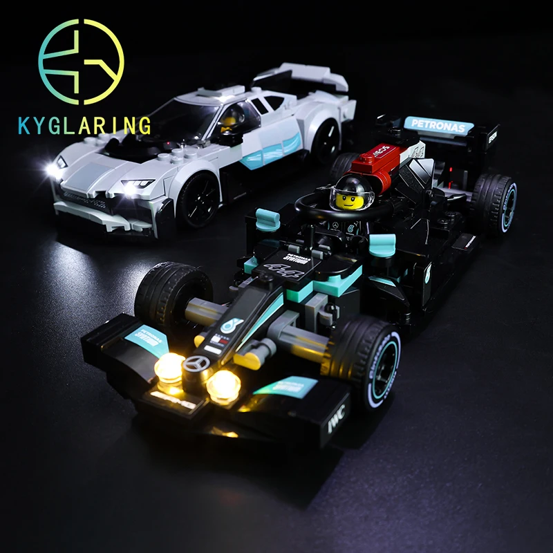 Kyglaring Led Lighting Set DIY Toys For Speed Champions 76909 Mercedes-AMG F1 - £29.42 GBP