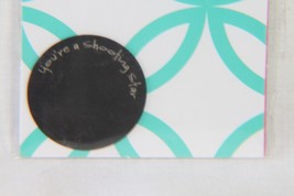 Origami Owl Large Plate (new) YOU&#39;RE A SHOOTING STAR - BLACK (0746) - £11.40 GBP