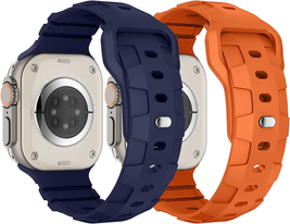 2PK Rugged Apple Watch Band 49Mm 45Mm 44Mm 42Mm Strap Iwatch Ultra SE 8 ... - $24.93+