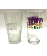 Two Abita Brewing Co Louisiana Craft Beer Pint Glasses Bar Glassware Etc... - £23.35 GBP