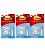 Command, Medium, Clear, Wire Toggle, 2 Hooks Pack of 3 - $15.49