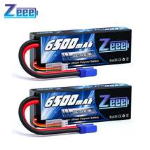 Zeee 2S 6500mAh Lipo Battery 7.4V 120C Hardcase with EC5 Plug for RC Car... - $56.95