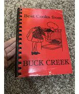 Vintage Best Cooks BUCK CREEK Recipes 1981 Spiral Bound Cookbook - $273.99 MXN