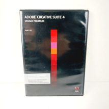 Adobe Creative Suites 4 Design Premium 2 Disc Installer For Mac OS w/ Se... - $47.73