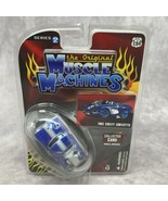 Muscle Machines Series 2 blue 1962 Chevy Corvette 1:64 - Package Damaged - $29.39