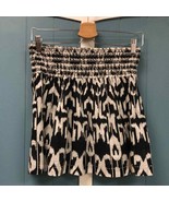 Burrale Surrale Women’s pleated  black and white mini Skirt juniors size L - $19.17