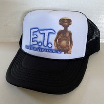 Vintage E. T. Movie Hat The Extra-Terrestrial Trucker Hat snapback Black Cap New - £11.32 GBP