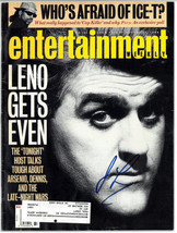 Jay Leno signed 1992 Entertainment Weekly Magazine (8/14/92)- COA (Tonight Show  - £54.23 GBP